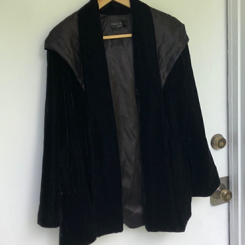 Insomnia Velvet Jacket  